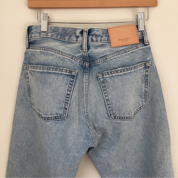 MOUSSY VINTAGE Peoria Straight Light Blue 26 - Picture 7 of 13